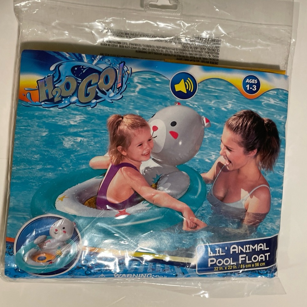 H2O Go! Lil' Animal Pool Float - Cat New